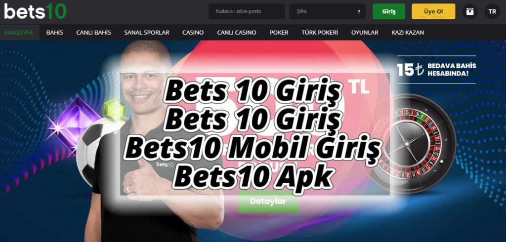 Bets 10 Giris, Bets 10 Giriş, Bets10 Mobil Giriş ve Bets10 Apk